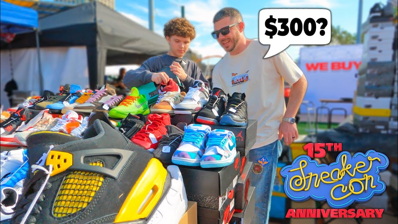 CASHING OUT $20,000 AT SNEAKERCON NEW YORK!