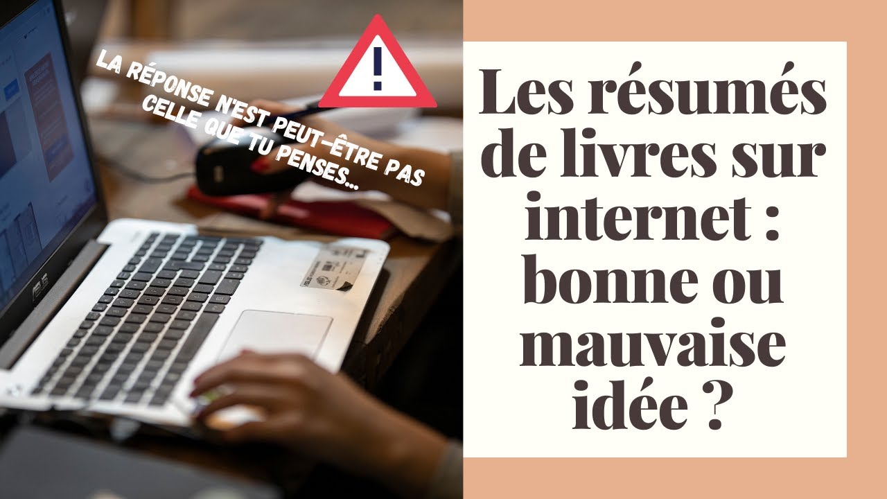 Lire des résumés de livres sur YouTube, bonne ou mauvaise idée ?