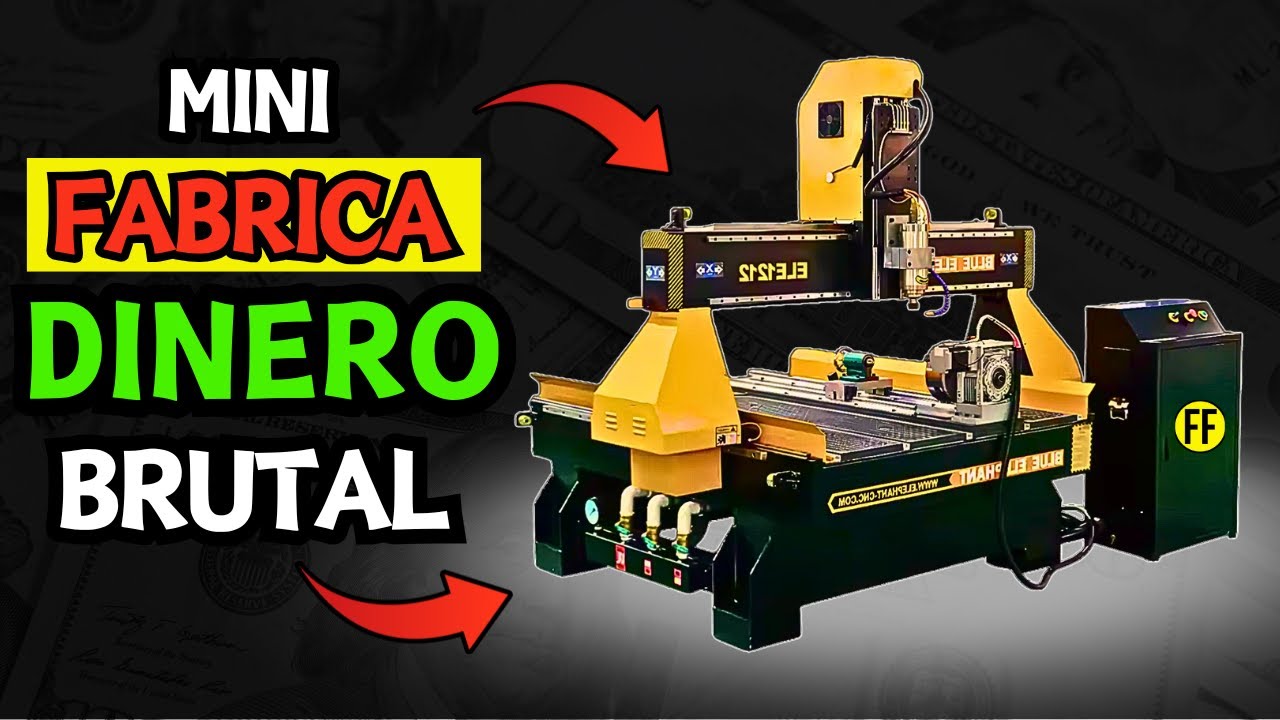 17 MÁQUINAS RENTABLES para INICIAR tu MINI FÁBRICA desde Casa Y GANAR DINERO en 2025