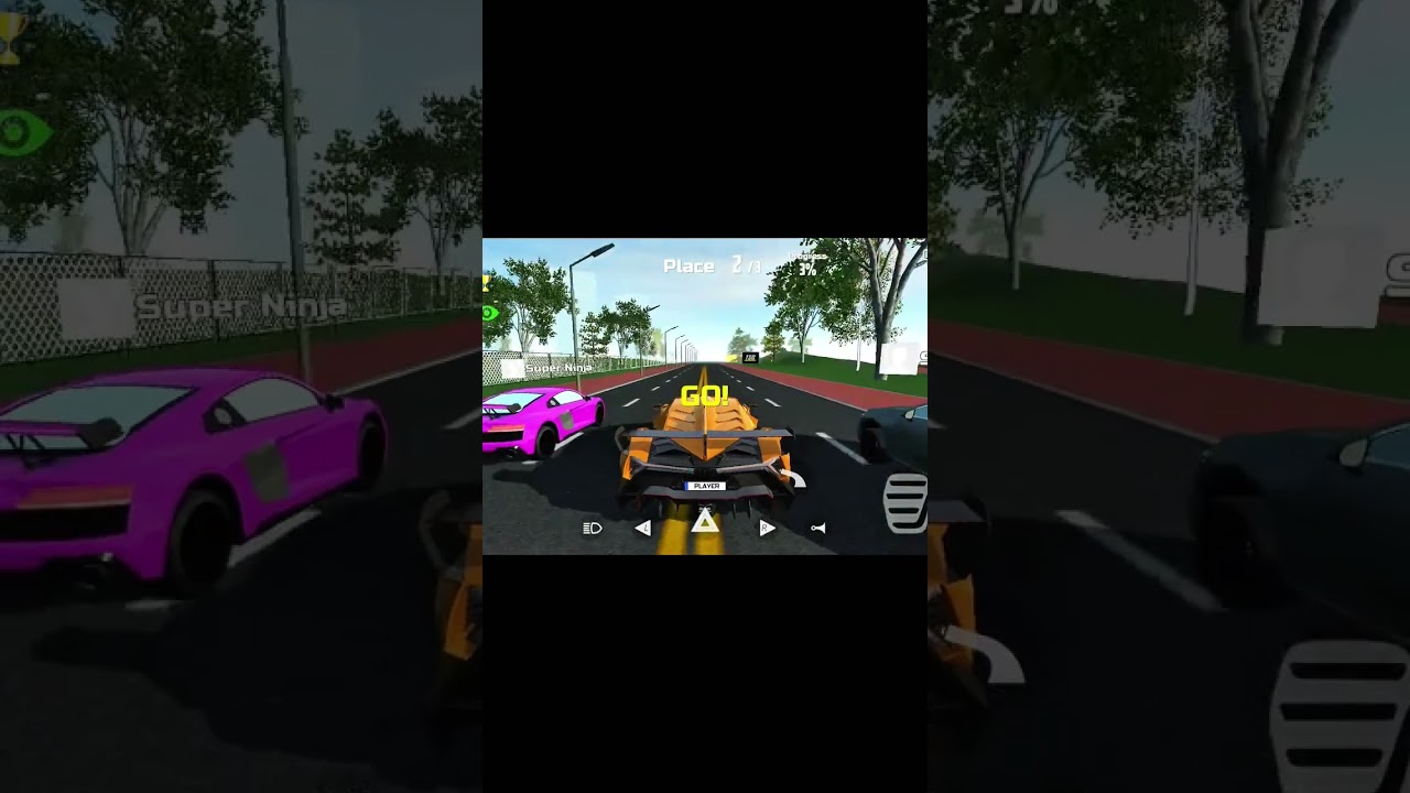 “I Was Losing… Then My Lamborghini Went Full Speed! 🚀🏎️ #carsimulator2 #shorts