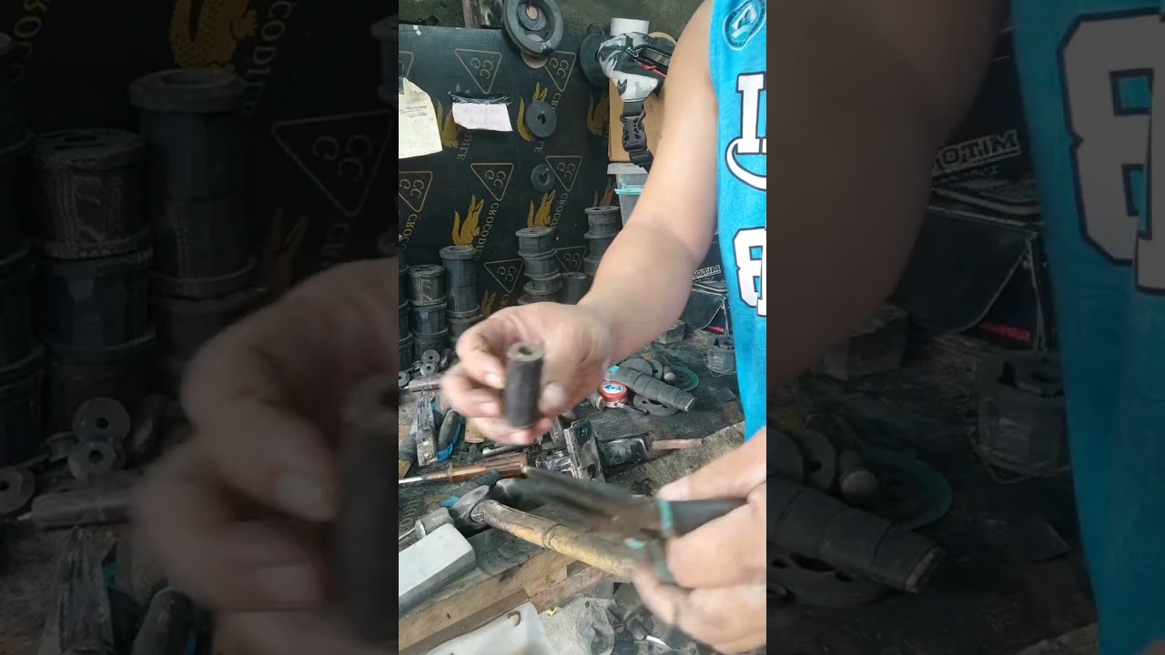 Rubber bushing gawa sa gulong Ng Payloader 