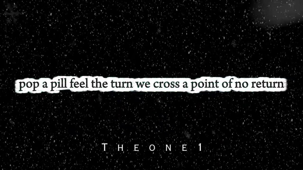 Point of No Return (Official Lyrical Video) | THEone1 🔥 Dark Hip-Hop Lyrics