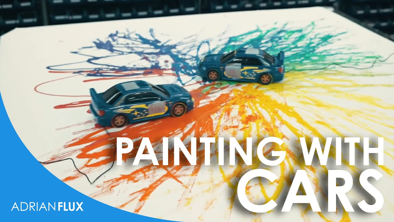 Ash Sutton and Senna Proctor - Painting with Cars