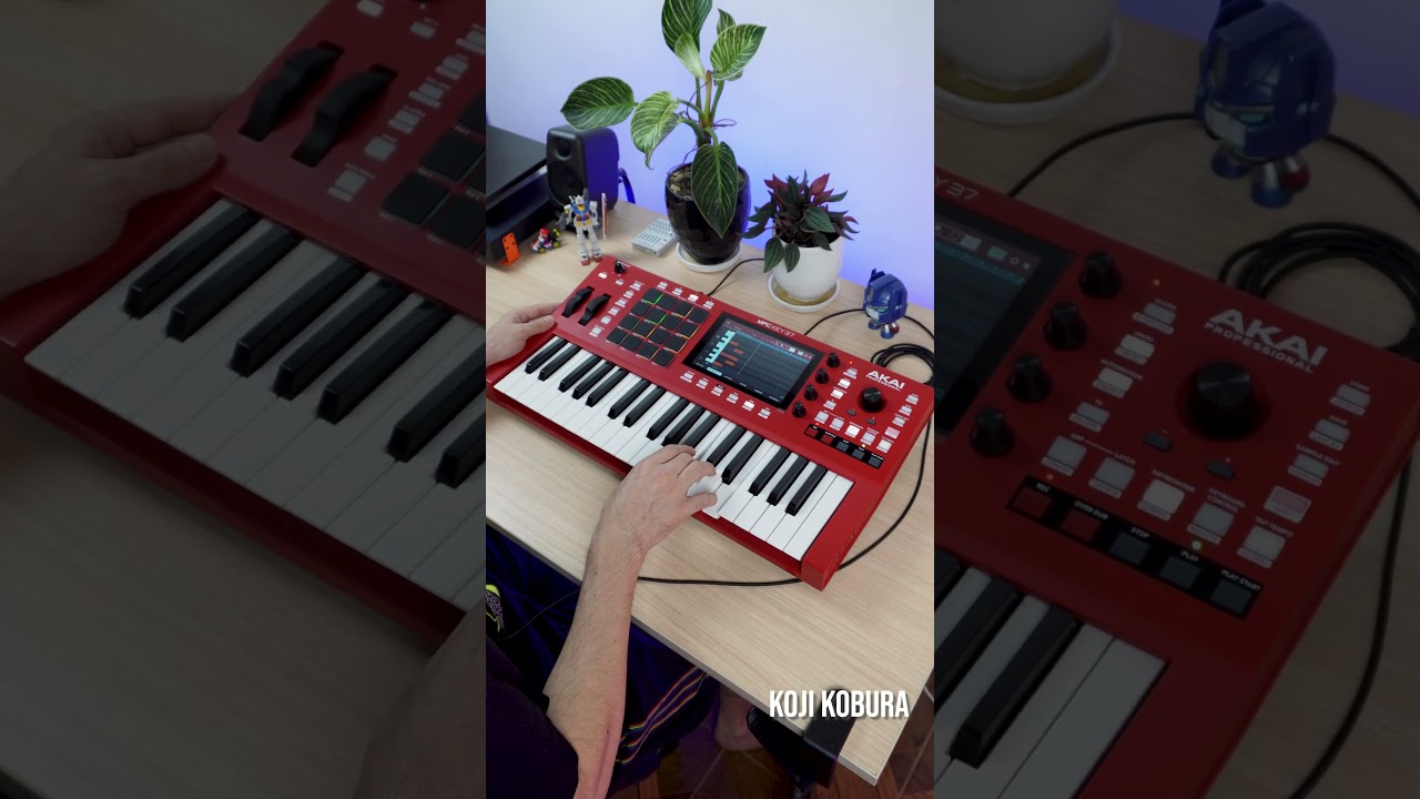 Daft Punk - Something About Us (MPC Key 37) #akai #mpckey37 #daftpunk