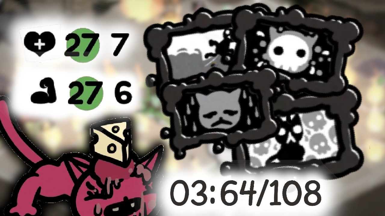 7 НЕГАТИВНЫХ ПАССИВОК!! Дикая раскачка Мясника! / Гайд прохождение Mewgenics на 100%!  / Серия 9