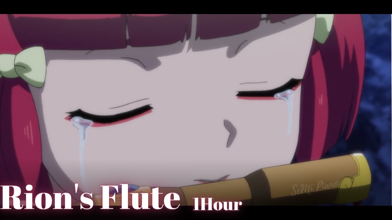 [1 Hour] Rion's Flute - Yashahime Season 2 Ep5 OST 半妖の夜叉姫 [Piano Cover] Sleep Relax  (528Hz) 作業用BGM