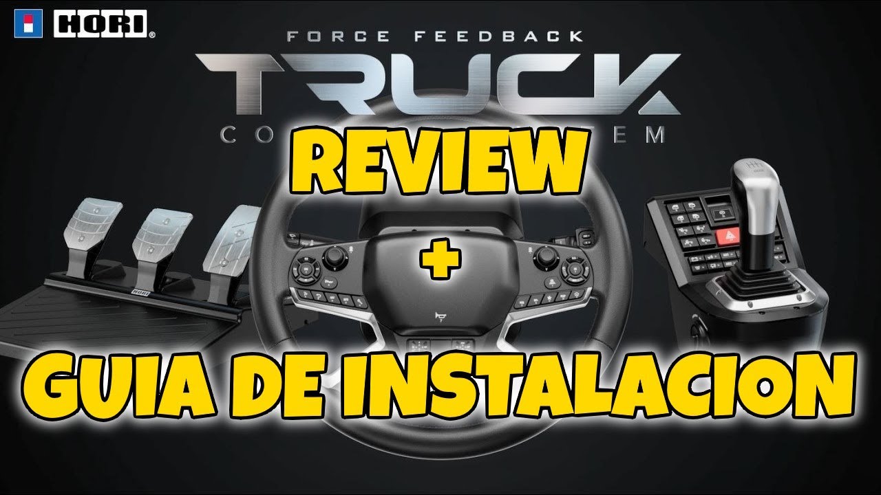 HORI Wheel Truck Control System - UNBOXING + REVIEW + GUIA DE INSTALACION en Español - ETS2 y ATS