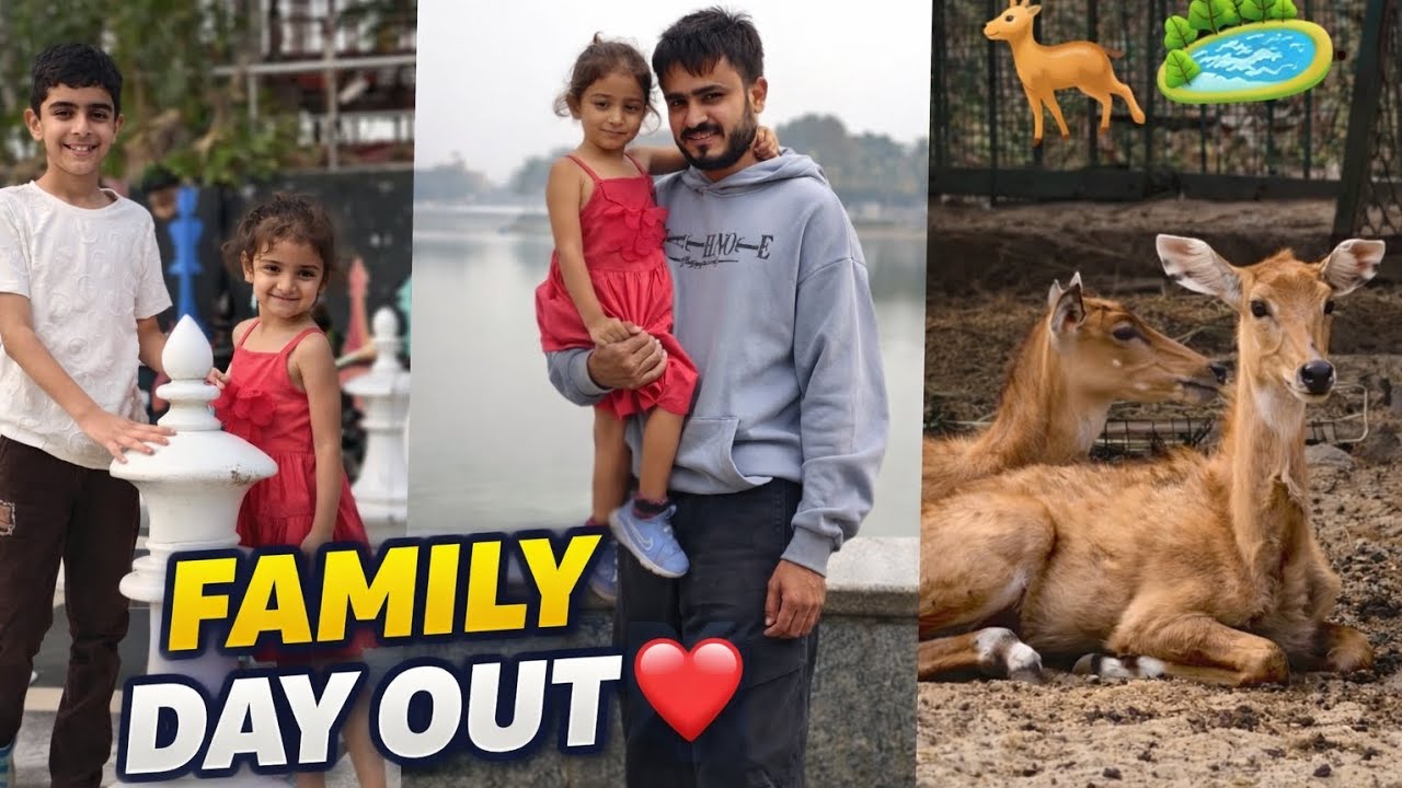 Zoo Visit Vlog 🐘 | Aira & Ameen ke Saath | Kankaria Ahmedabad