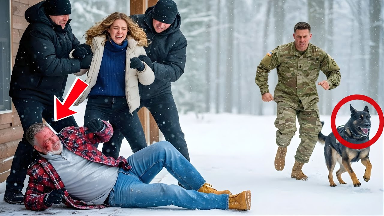 Attackers Beat an Old Man Before His Daughter — Until a Navy SEAL and His K9 Appeared