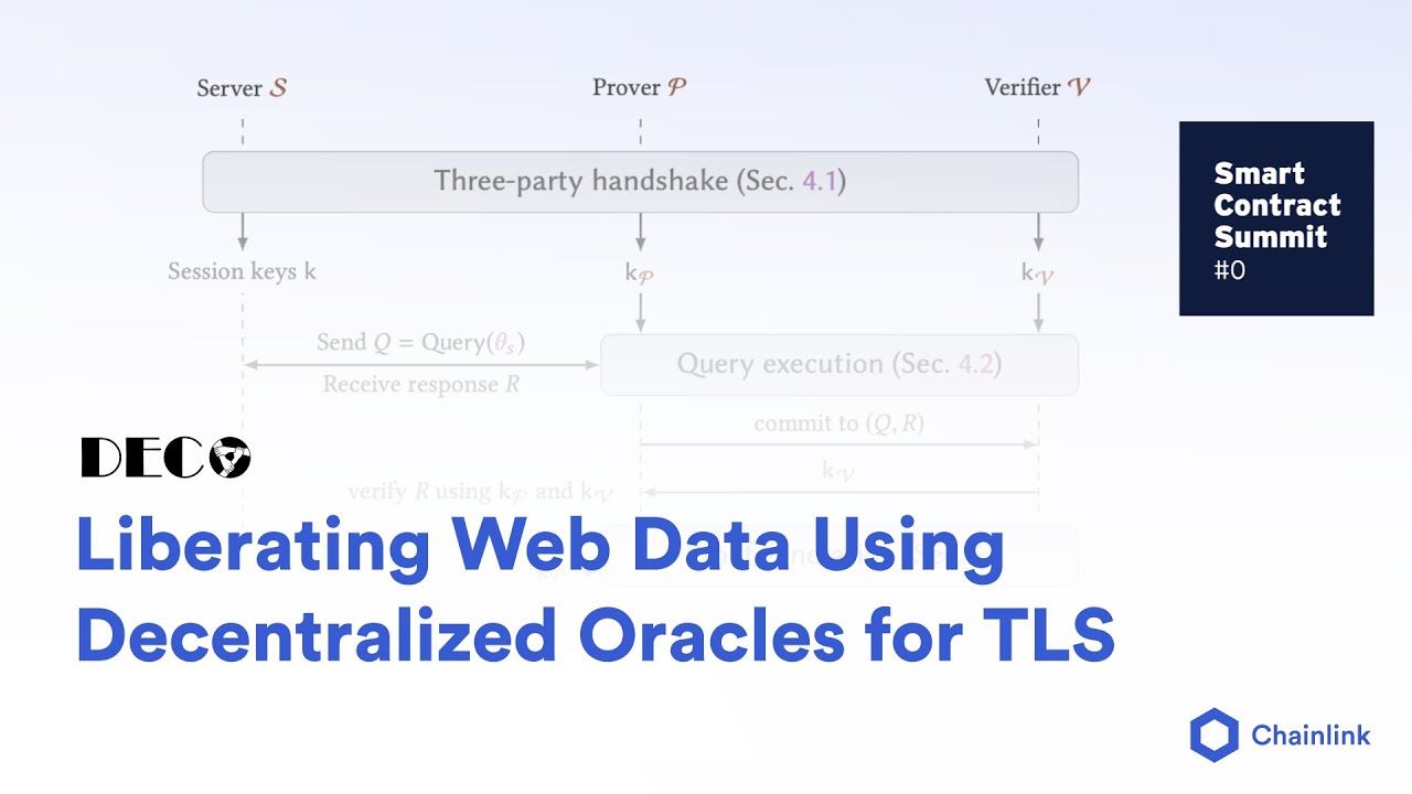 Ari Juels DECO Presentation: Liberating Web Data Using Decentralized Oracles for TLS