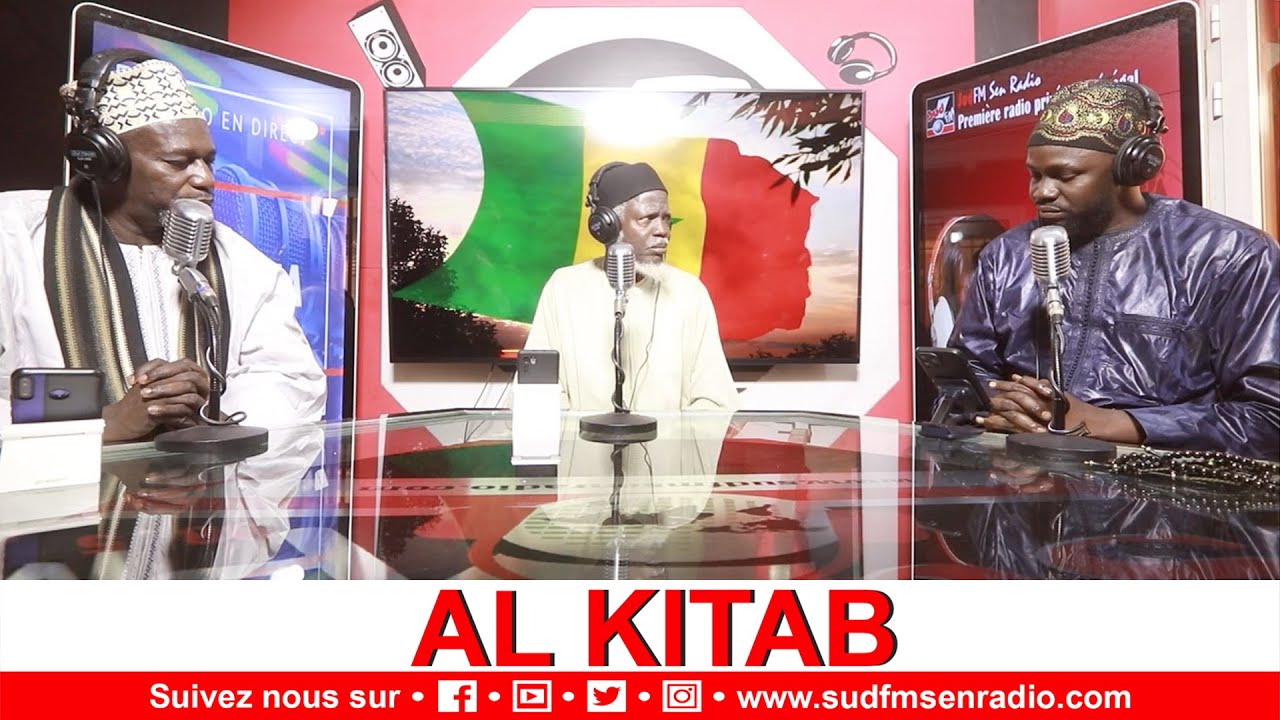 AL KITAB DU 17 FEVRIER 2023 AVEC OUSTAZ ALIOUNE SALL, OUSTAZ ALIOUNE MBAYE ET SERIGNE MBACKÉ SYLLA.