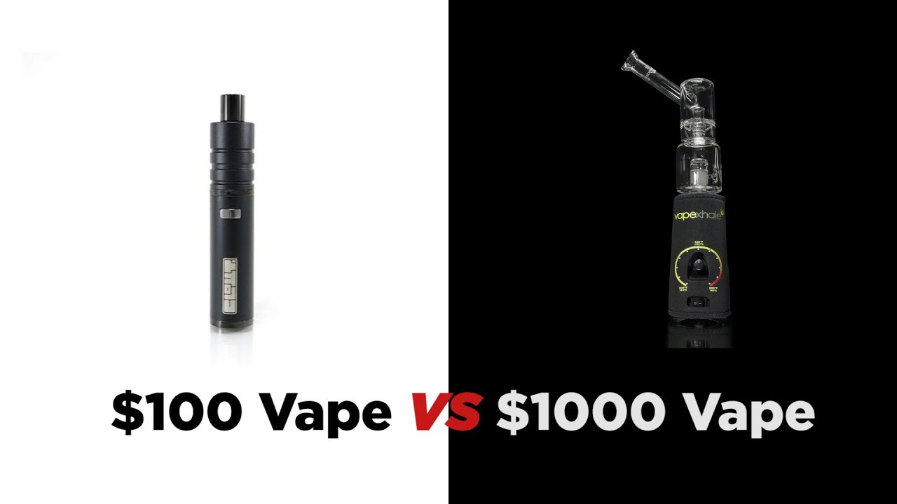 $100 Vape Vs. $1000 Vape