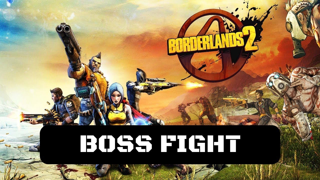 Borderlands 2 Handsome Jack and The Warrior Boss Fight