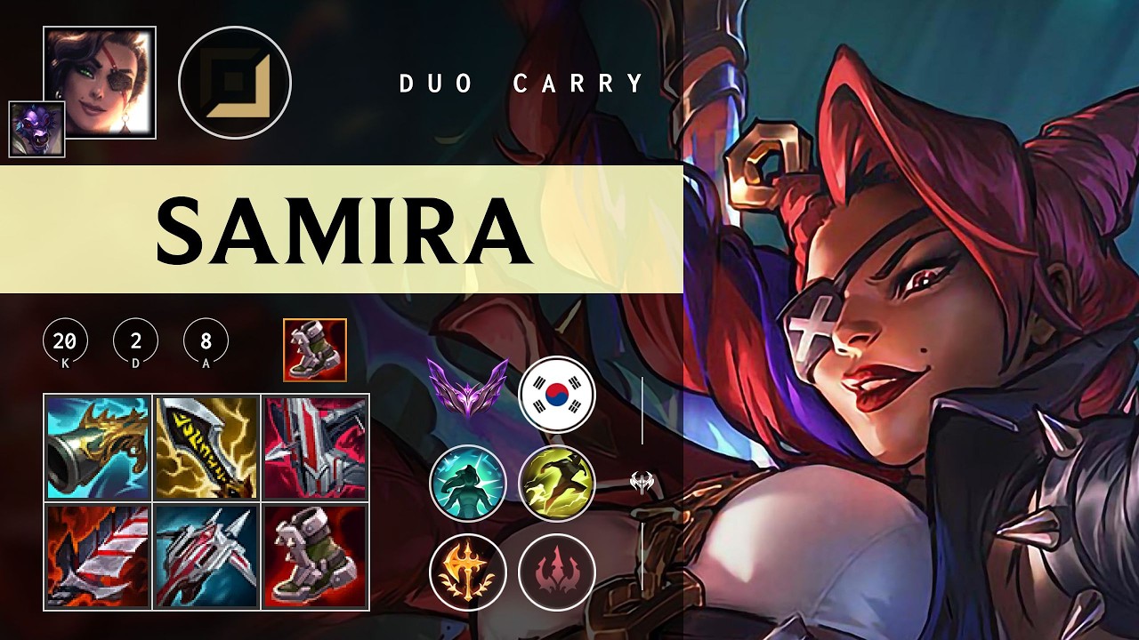 Samira ADC vs Smolder - KR Master Patch 26.04