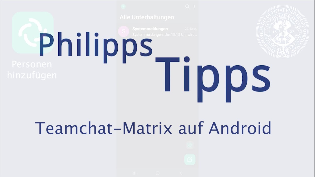 Teamchat Matrix - f&uuml;r Android