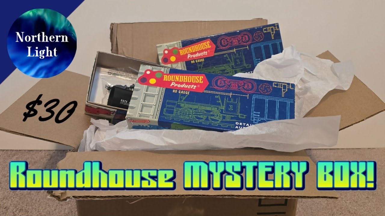 $30 HO Scale Roundhouse Mystery Box - WHAT'S INSIDE?
