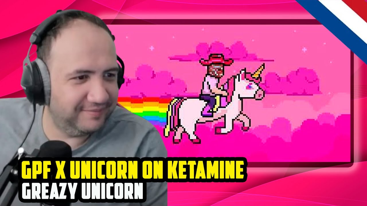 🇳🇱 GPF x Unicorn на кетамине &mdash; Greazy Unicorn (официальное видео) | Учитель Пол реагирует на хард...