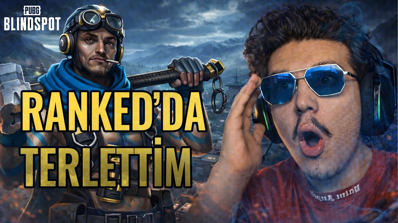 RANKED'DA TERLETTİM | PUBG BLINDSPOT