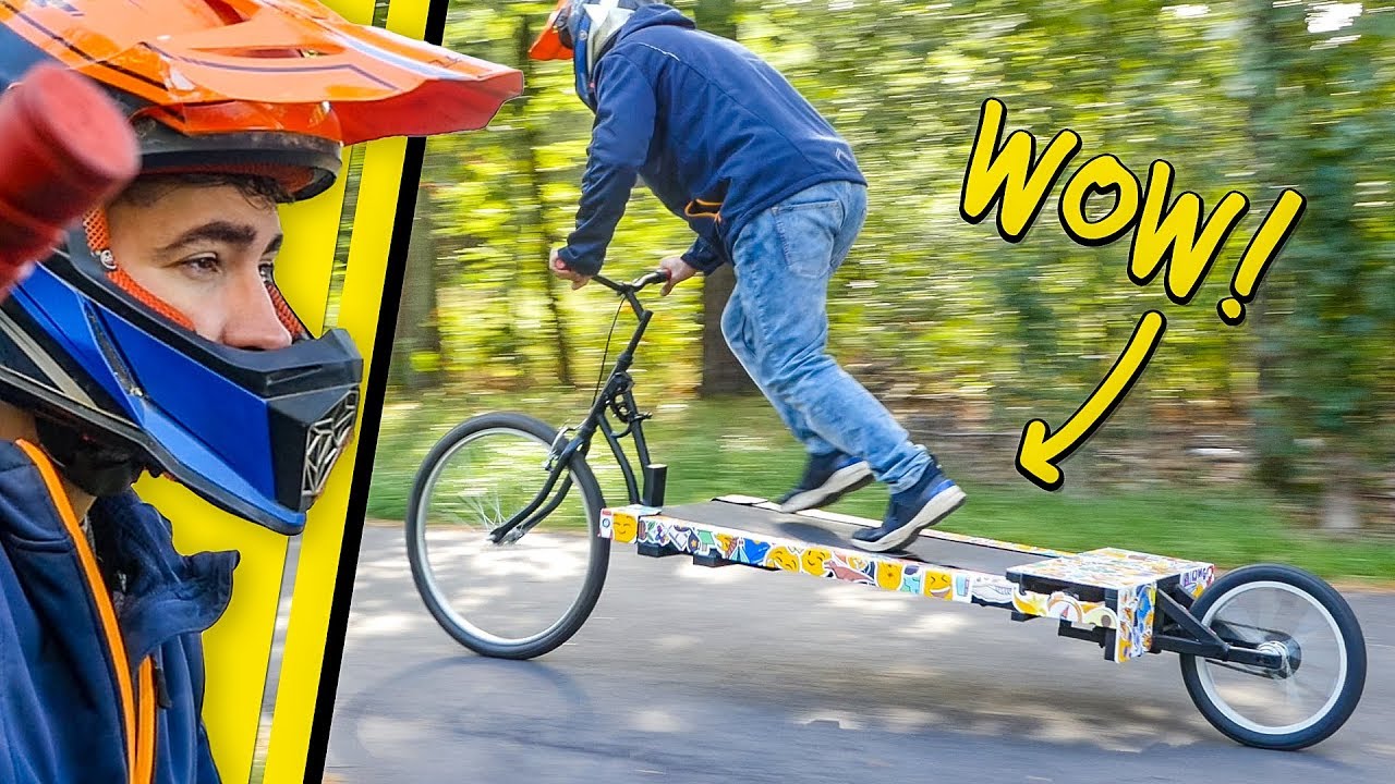 NIE WIDZIAŁEŚ TAKIEGO ROWERU - biegniesz i jedziesz! *DZIWNE I FAJNE!