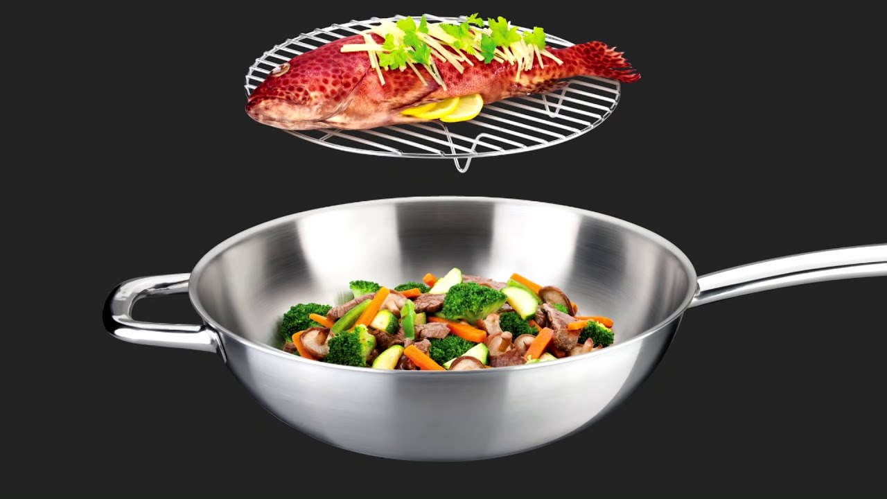 Wok PRESIDENT TESCOMA 32 cm