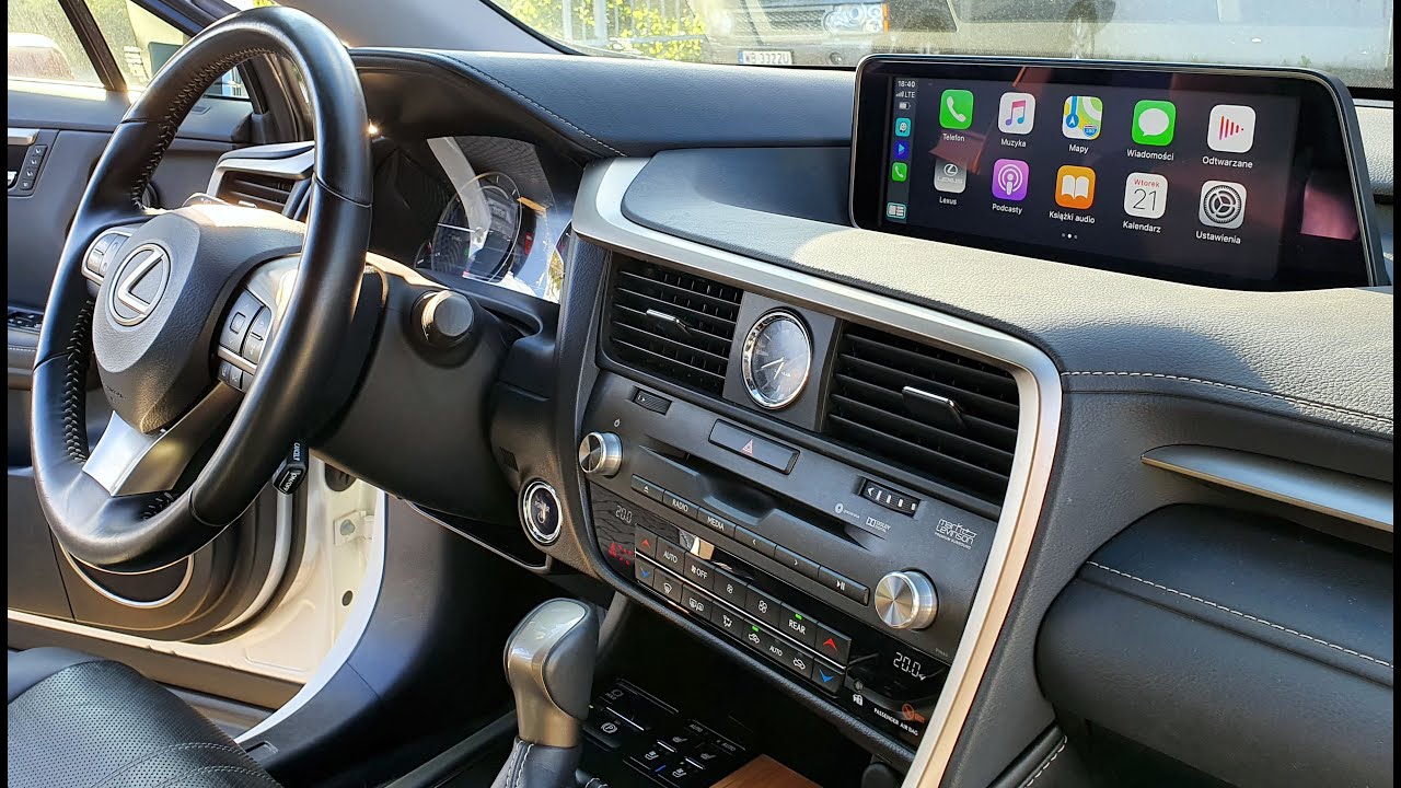 Android Auto / CarPlay do Lexusa (Lexus CT 200h, Lexus RX 450hL)
