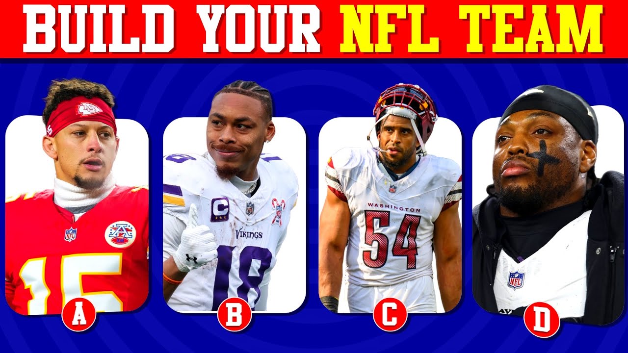 Build Your Ultimate NFL Team!