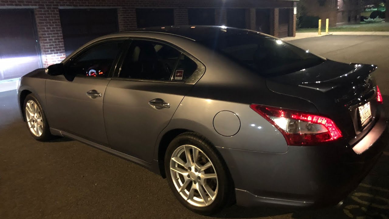 Nissan Maxima Interior, Exterior & Engine Cleaning