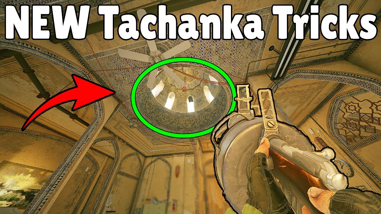 The Craziest * NEW * Tachanka Spawn Peek Tricks | 0.001 % Chance Moments - Rainbow Six Siege