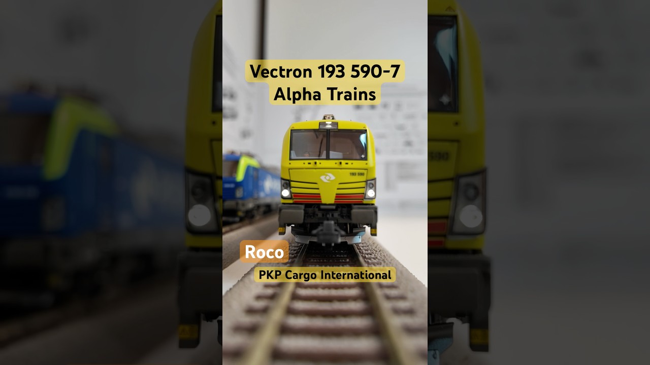 Vectron 193 590-7 #AlphaTrains/#PKPCargoInternational Roco H0 DCC