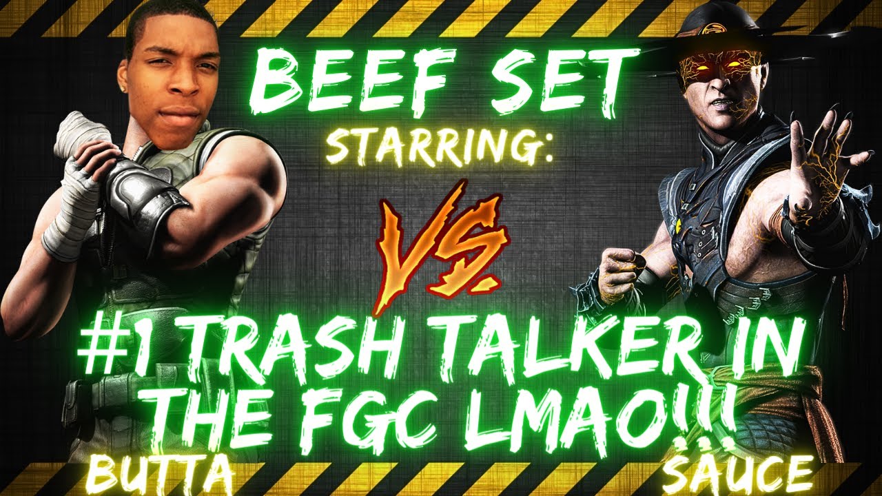 BUTTAFROMDALAM VS SAUCEGOD BEEF SET | #1 TRASH TALKER IN THE FGC LMAO!!! 🤣🎤💯