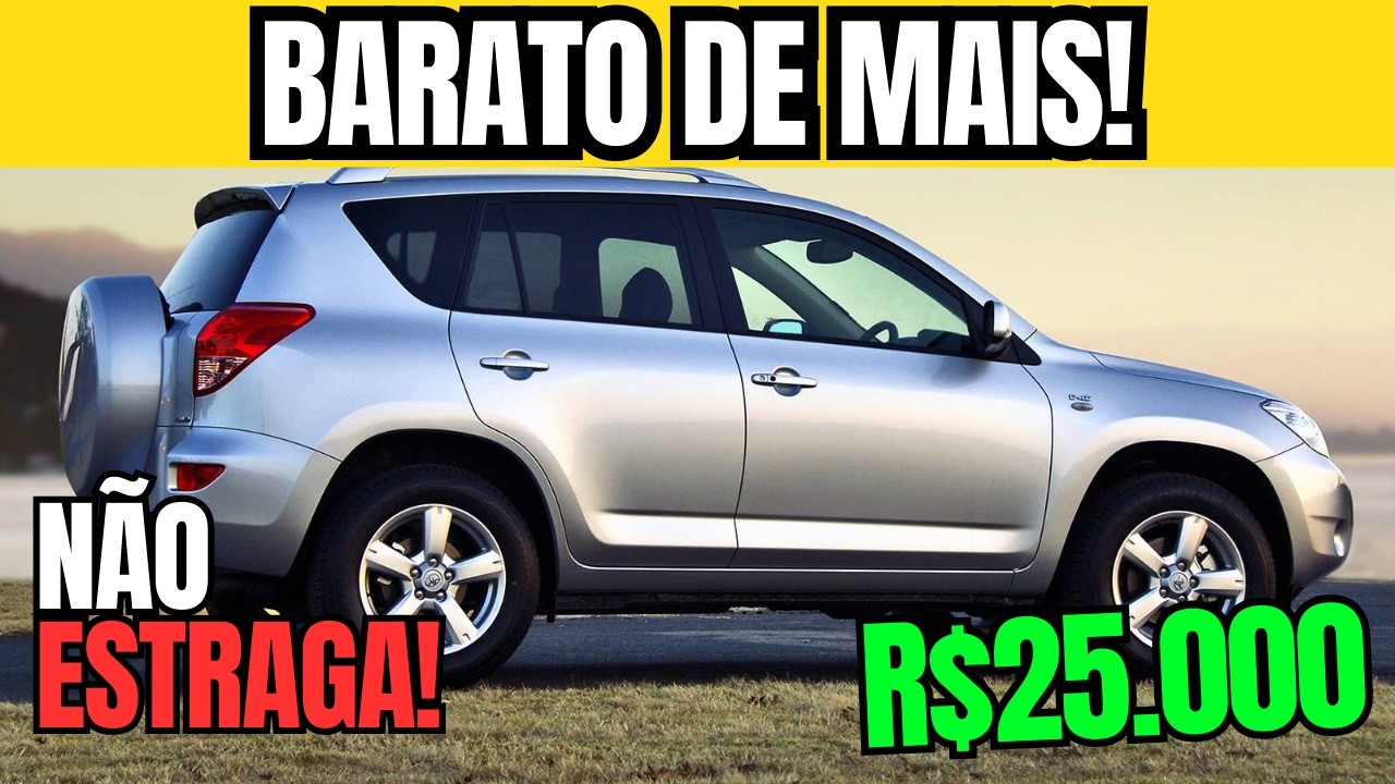 4 Carros BARATOS que Você Provavelmente Não Sabe!