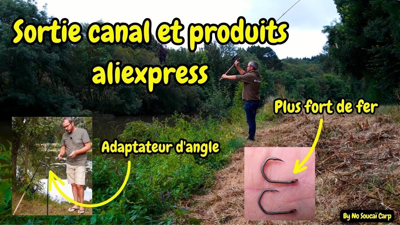 Sortie canal et produits aliexpress