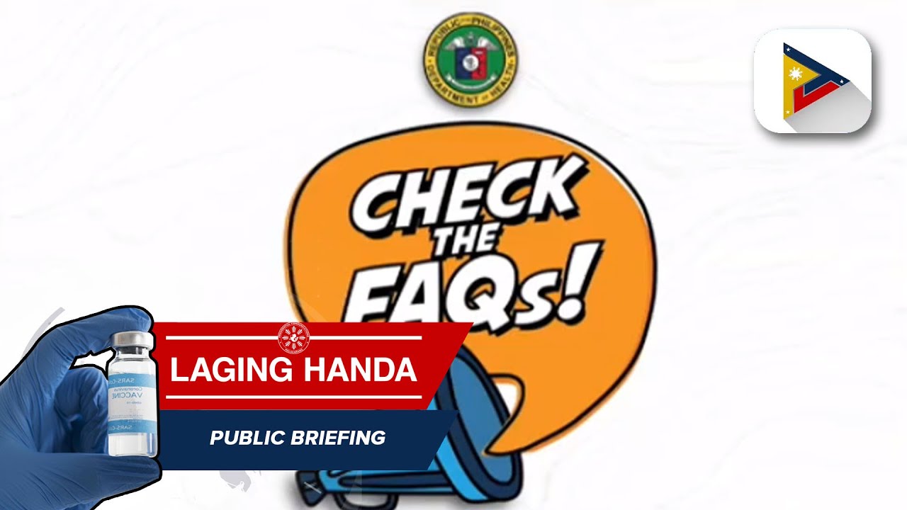 CHECK THE FAQs: WHO solidarity vaccine trials