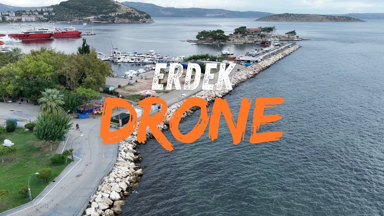 Erdek Drone G&ouml;r&uuml;nt&uuml;leri
