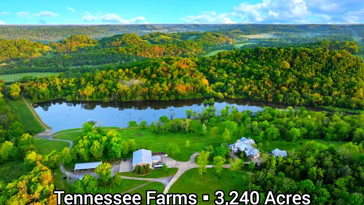 Tennessee Farms For Sale | 3,239 Acres | Tennessee Land For Sale | 3-Farmhouses | Luxury Ranches