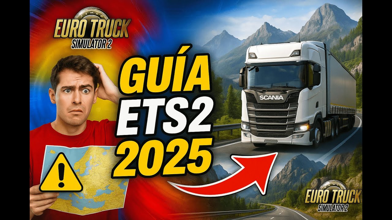 GUIA para PRINCIPIANTES en ETS2 2025 🚛 Cómo EMPEZAR BIEN y NO cometer errores