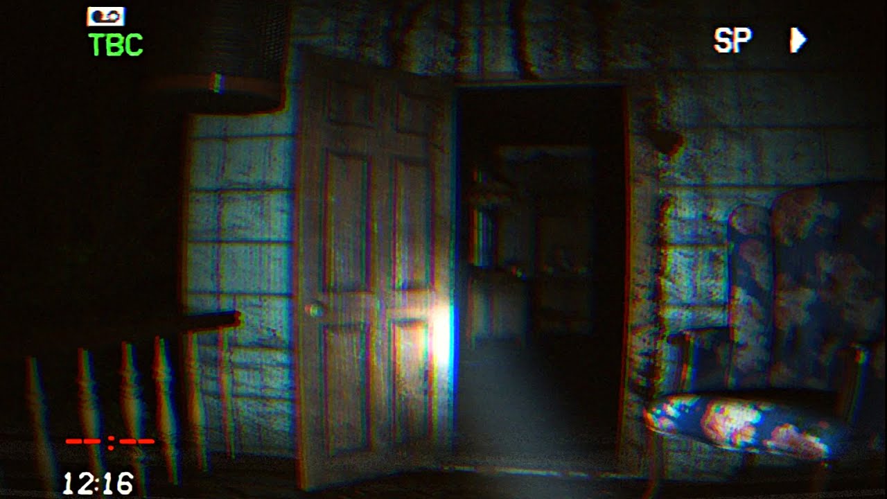 Countryside 1999 - Strange Creature Inside Abandoned House (VHS Indie Horror Game)