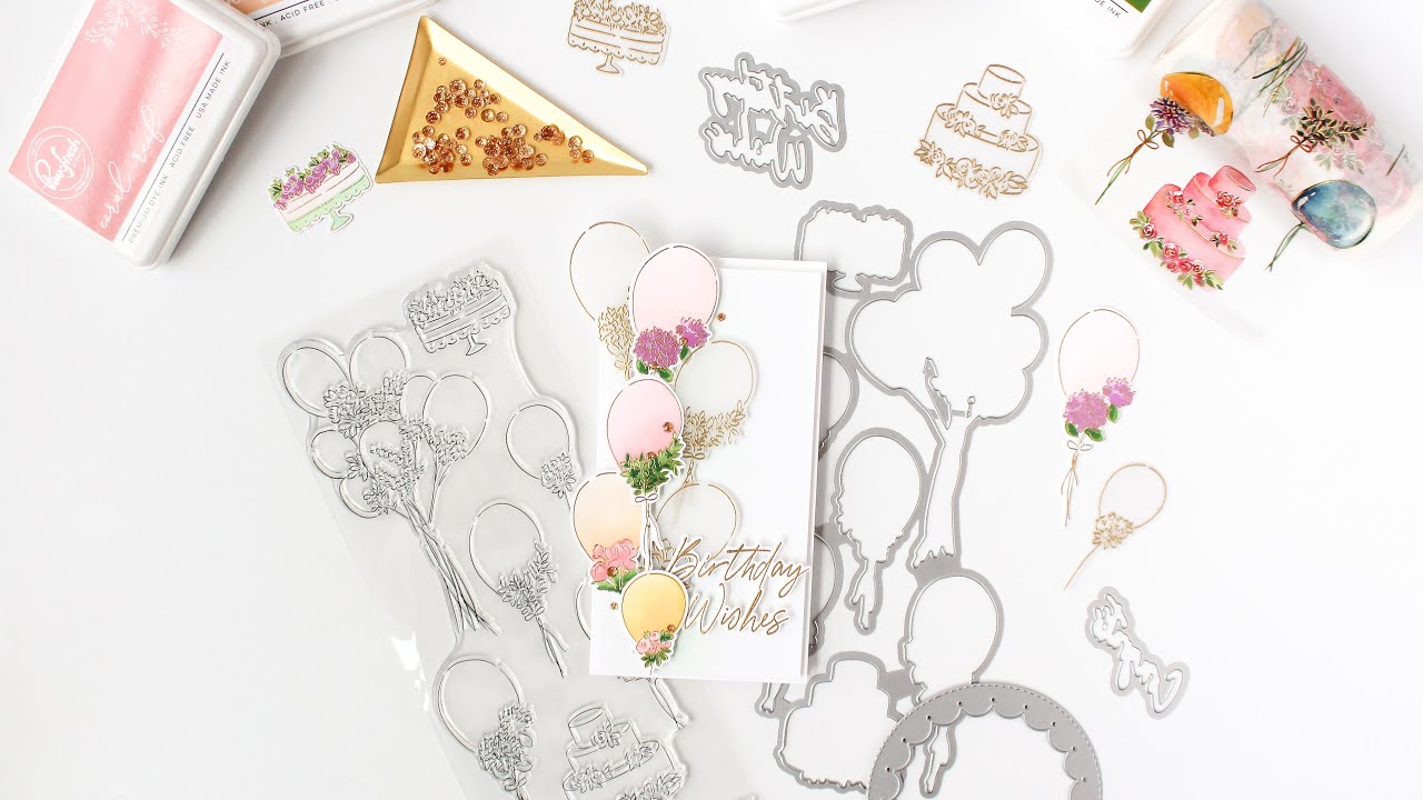 Celebrate Mini Slimline Birthday Card   Everything Is Fixable!  Don't Give Up!