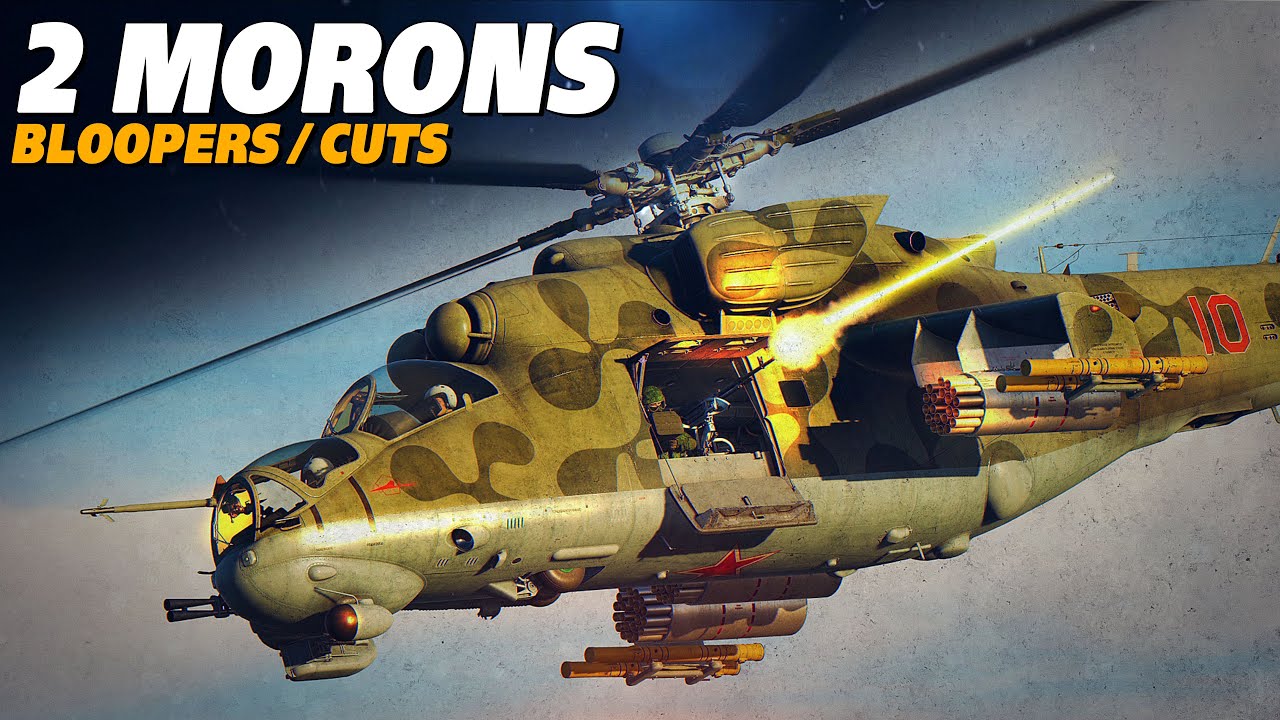 2 Morons 1 Minigun | Цифровой боевой симулятор Ми-24 Hind | Huey | Су-27 Flanker | F-14 Tomcat | ...
