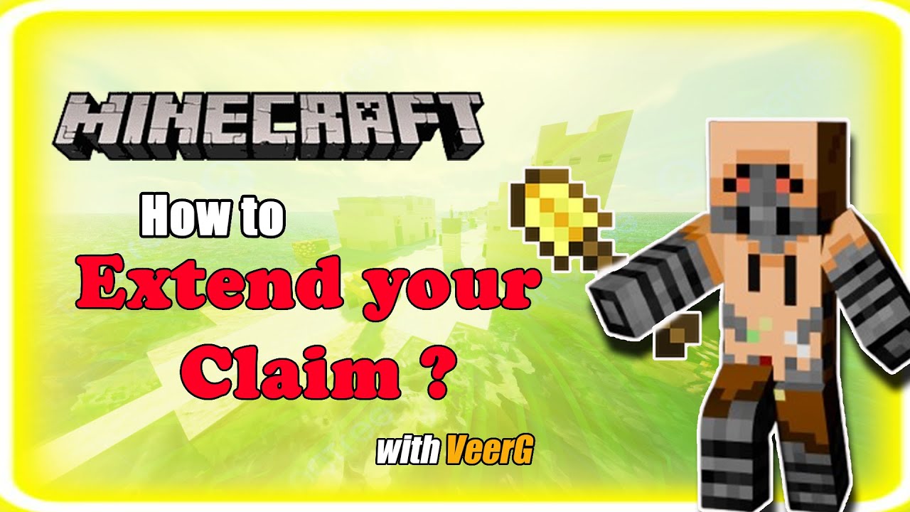 How to extend your claim in minecraft Indian Server's #minecraft