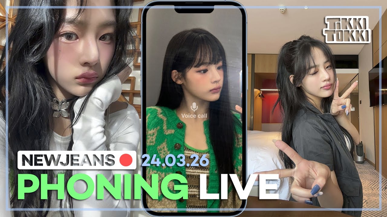(ENG SUB) NewJeans Phoning Live 24.03.26 - Chill & Learn Languages w/ Trilingual Queen Minji Kim