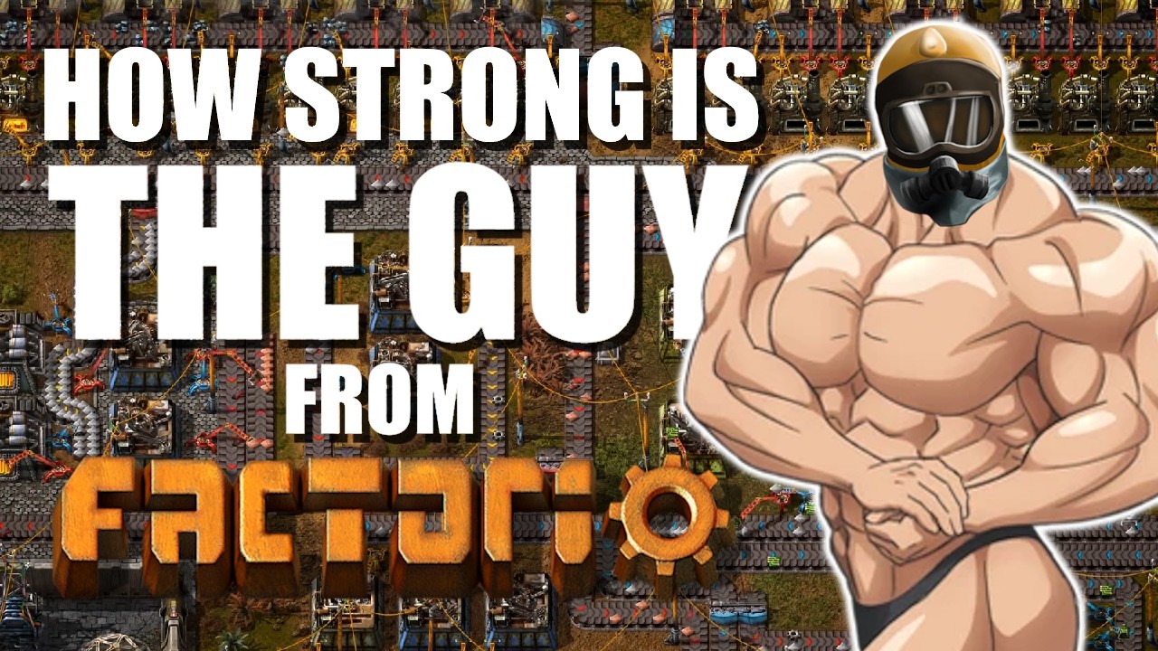 How STRONG is That Guy From Factorio? (Gymscaling Factorio)