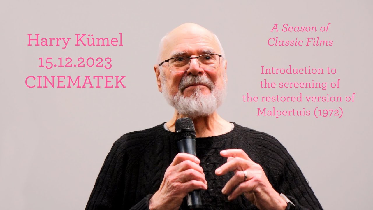 Interview with Harry K&uuml;mel (15.12.23 @ CINEMATEK)