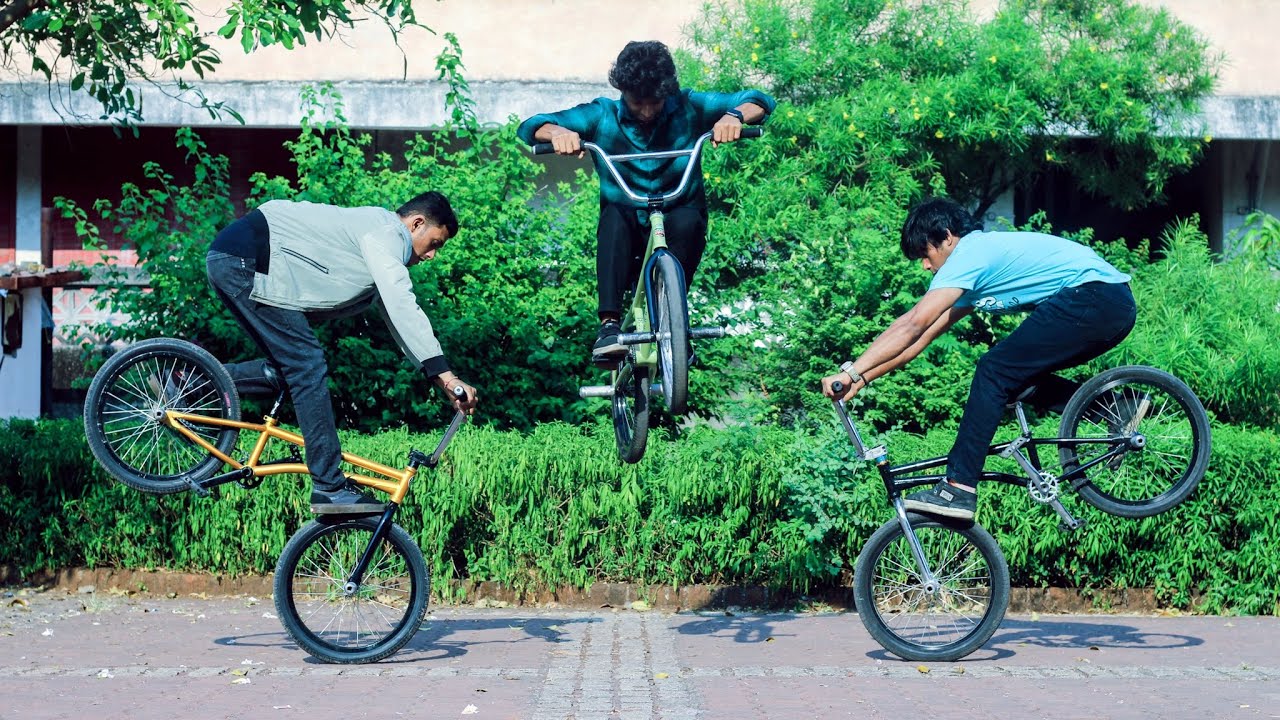 भारत की सर्वश्रेष्ठ BMX स्टंट राइडिंग टीम - टीम D17