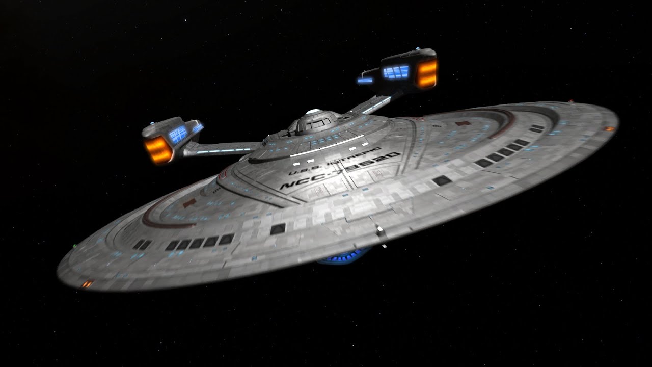 Star Trek Duderstadt Class Flypast