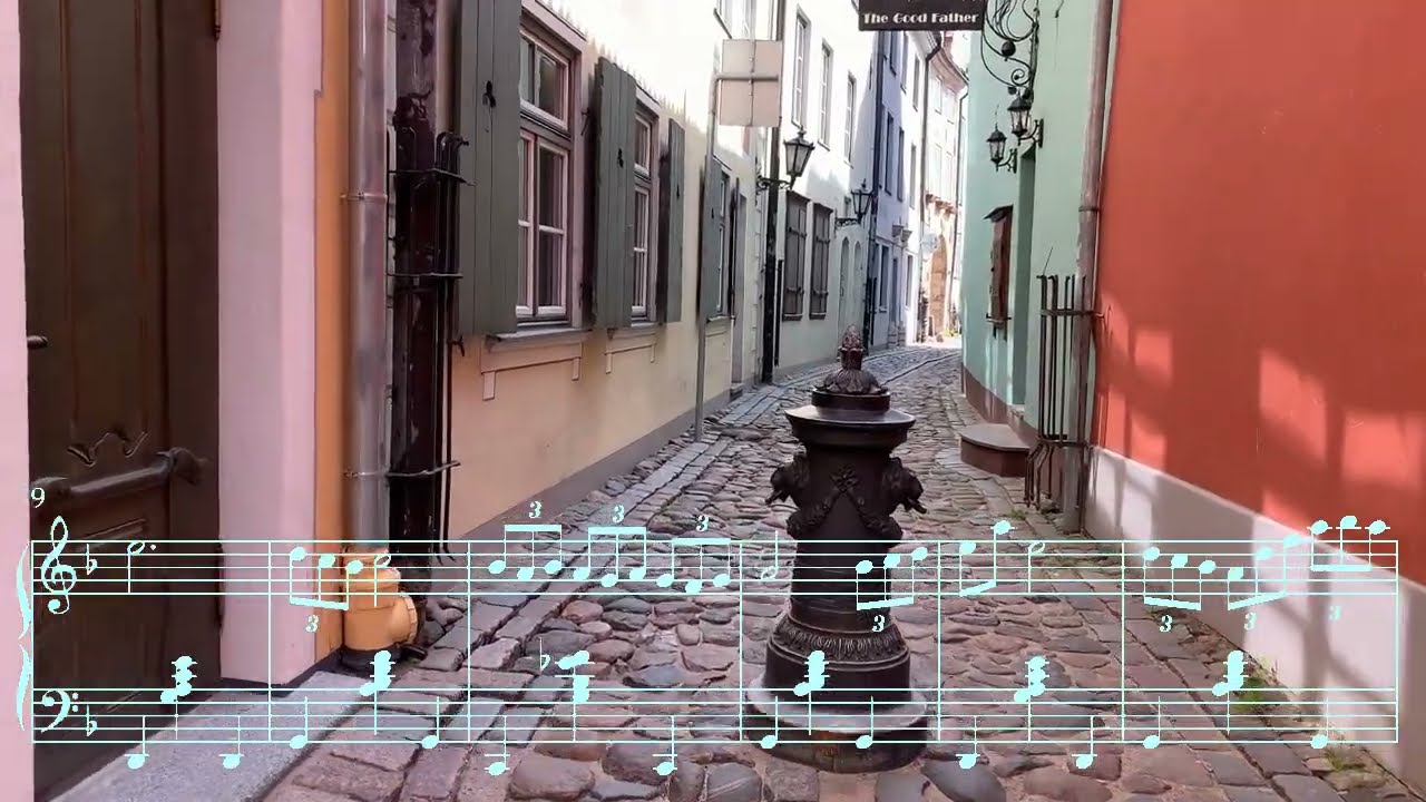 Palindrome in D minor by Christine Donkin (with score)