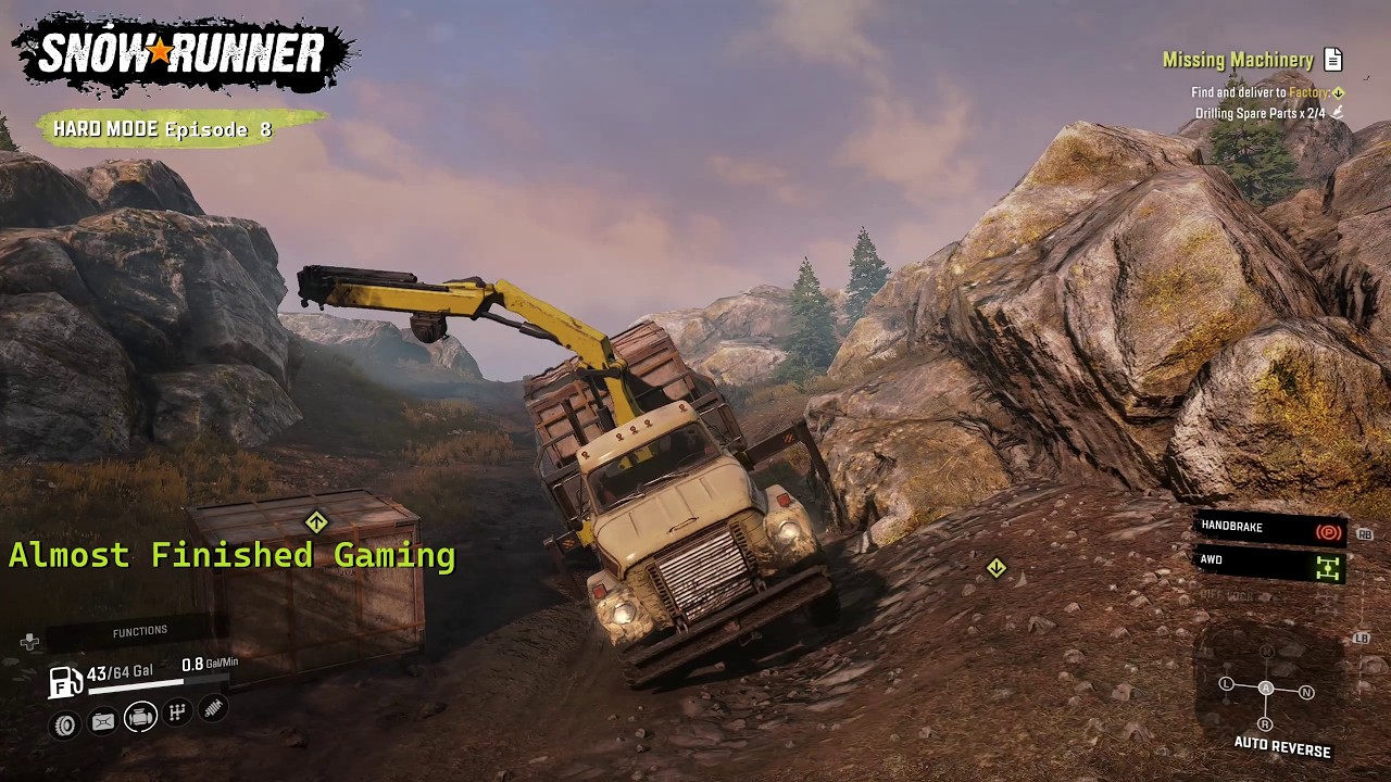 Episode 8: Almost Over. Hard Mode in Snow Runner.
