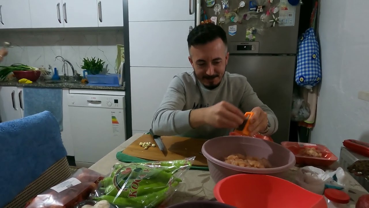 DENİZLİ PAMUKKALEDE AKŞAM YEMEĞİ VE ÖZEL TAVUK DÜNYAM SPECIAL HAZIRLIKLARI