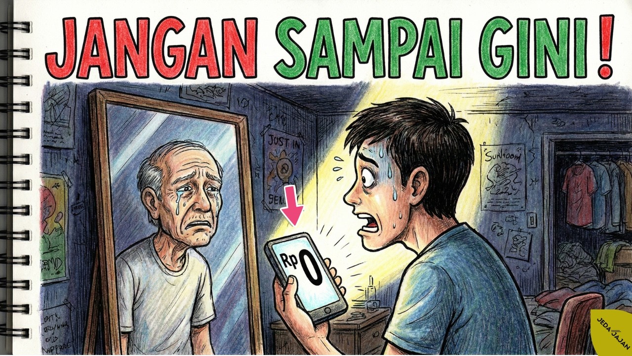 Gaji Numpang Lewat & Saldo Rp 0? Tonton Ini Sebelum Menyesal Pas Tua!