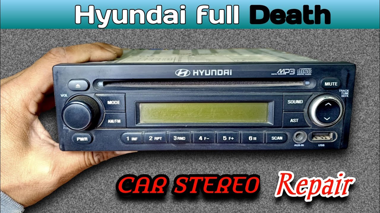 hyundai santro car stereo repair car stereo not turning on
